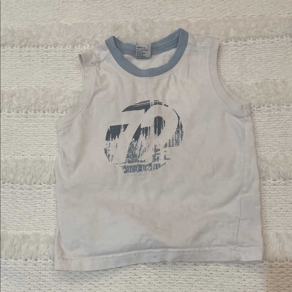 The Children's Place White and Blue Kids Matching Set - Picture 13 of 16